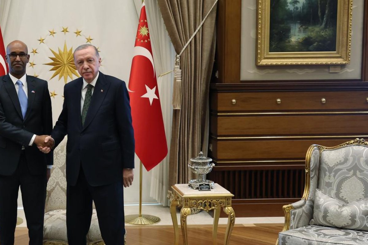 Erdoğan rozdal lídům NATO revolvery se šesti náboji. Dárek jim zmatl hlavy