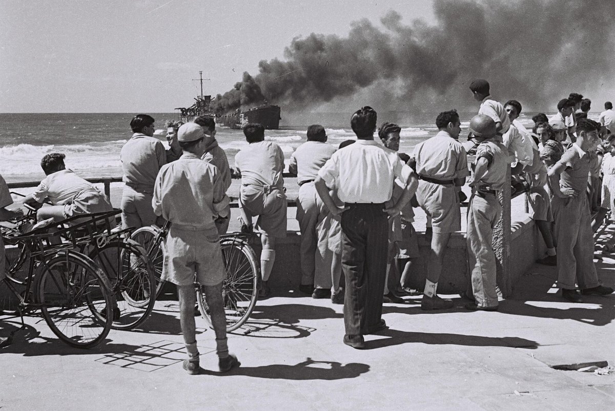 Izrael našel vrak lodi Altalena z roku 1948. Zapálila ji vlastní armáda, spor o ni ožil před volbami