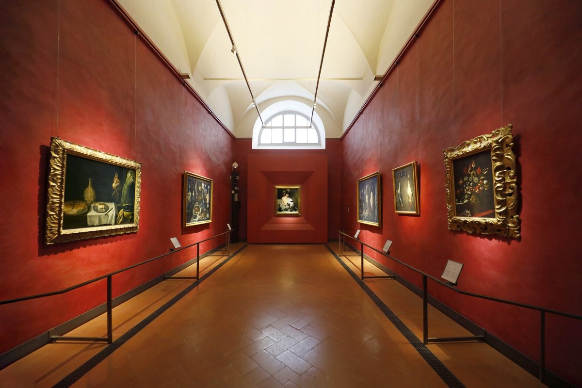 Do galerie Uffizi zatékalo, voda zmáčela vitrínu Caravaggiova Bakcha. V červnu tam v horku vypadla klimatizace