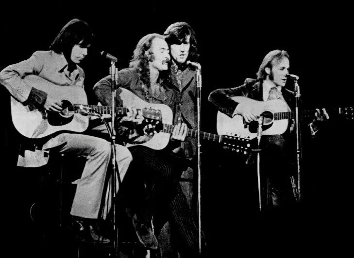 Druhým koncertem v kariéře Crosby, Stills & Nash byl Woodstock
