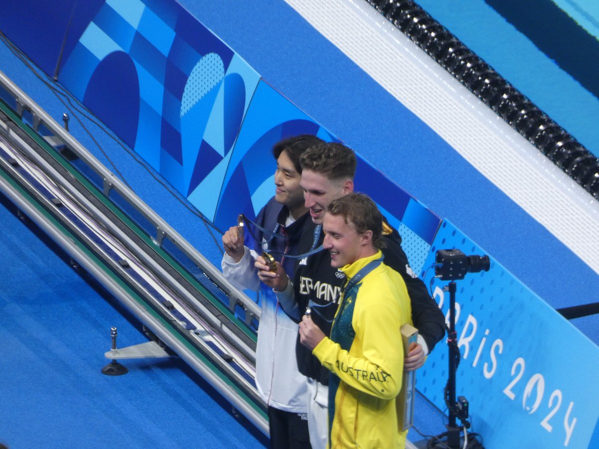 Liebmann získal zlato na 1500 m volným způsobem se světovým rekordem